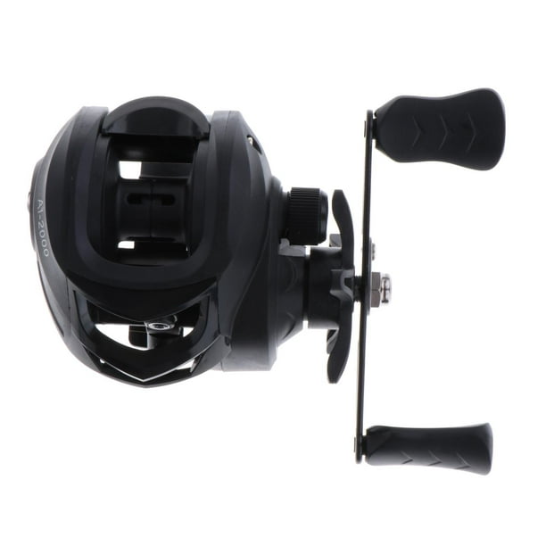 Siruishop Fishing Reels, Strong Corrosion Resistance Metal Saltwater Baitcasting Reel With Right Handed Other