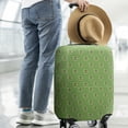 thumbnail image 2 of Green Bigfoot Pattern Luggage Cover Fashion Suitcase Cover Baggage Covers Fit 25-28 Inch Luggage (Go Travel), 2 of 5