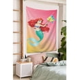thumbnail image 3 of Tapiz de La Sirenita para dormitorio, estampado artístico para colgar en la pared, pósteres estéticos, tapices de fondo para sala de estar, dormitorio, regalo para fanáticos, 60 x 40 pulgadas, 3 of 8