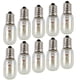 thumbnail image 1 of Appliance Light Bulbs E12 Appliance Light Bulb 15W Scent Warmer Bulb Round Shape Energy Saving 12Pcs, 1 of 5