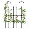 thumbnail image 1 of Gymax 58'' x 73'' Garden Trellis for Climbing Plants Rustproof Metal Plant Support Frame, 1 of 10