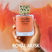 Royal Musk Lychee Rose Eau de Parfum Spray 100ml (3.4 oz) by Surrati
