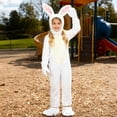 thumbnail image 2 of CAIVO Kids Cartoon Bunny Animal Jumpsuit Stage Performance Dress Up Play Outfit Sets Long Sleeve O-Neck Breathable Santa Elk One-Pieces, 2 of 5