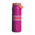 thumbnail image 1 of 90478PT TERMO ICEFLOW AEROLIGHT FLIP STRAW VARSITY 24oz FUSCHIA MESH MARCA STANLEY, 1 of 3