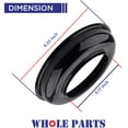 thumbnail image 6 of Whole Parts Appliance Burner Bowl Part # PA030002BK, Compatible with Many Viking Range, Oven, and Stove Models, 6 of 9