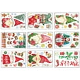 thumbnail image 1 of Billuyoard Pegatinas navideñas de PVC para ventana, decoración versátil, reutilizables y fáciles de adherir a la ventana navideña Kits de decoración para fiestas tipo 2, 1 of 6