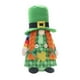 thumbnail image 1 of Greenleaf Day Mujer Día de San Patricio Gnomo Decoración del hogar Día irlandés Trébol Muñeca sin rostro Muñeca ANGGREK  Otros, 1 of 8