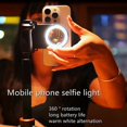 thumbnail image 2 of BBC-9 Magnetic Selfie Light Aid for Smartphones LED Video Ring Light with Bluetooth Remote, 2 of 5