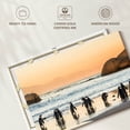 thumbnail image 6 of Elephant Stock Penguins On The Shore Wall Art - Horizontal Canvas Wall Art - Living Room Wall Decor - Animal Canvas - Beige And Orange Decor - 36" x 24", 6 of 8