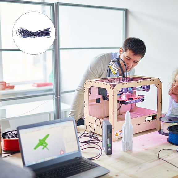 MLINS 10 PCS Machine Stepper Motor Wire White Terminal Motor Connector Cables