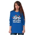 thumbnail image 3 of Betty Boop Retro Cartoon US Sassy Women's Long Sleeve T Shirt Brisco Brands S, 3 of 6