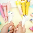 thumbnail image 3 of Creative children‘s decompression pen soft slow rebound decompression pen cartoon learning office supplies vent gel pen, 3 of 7