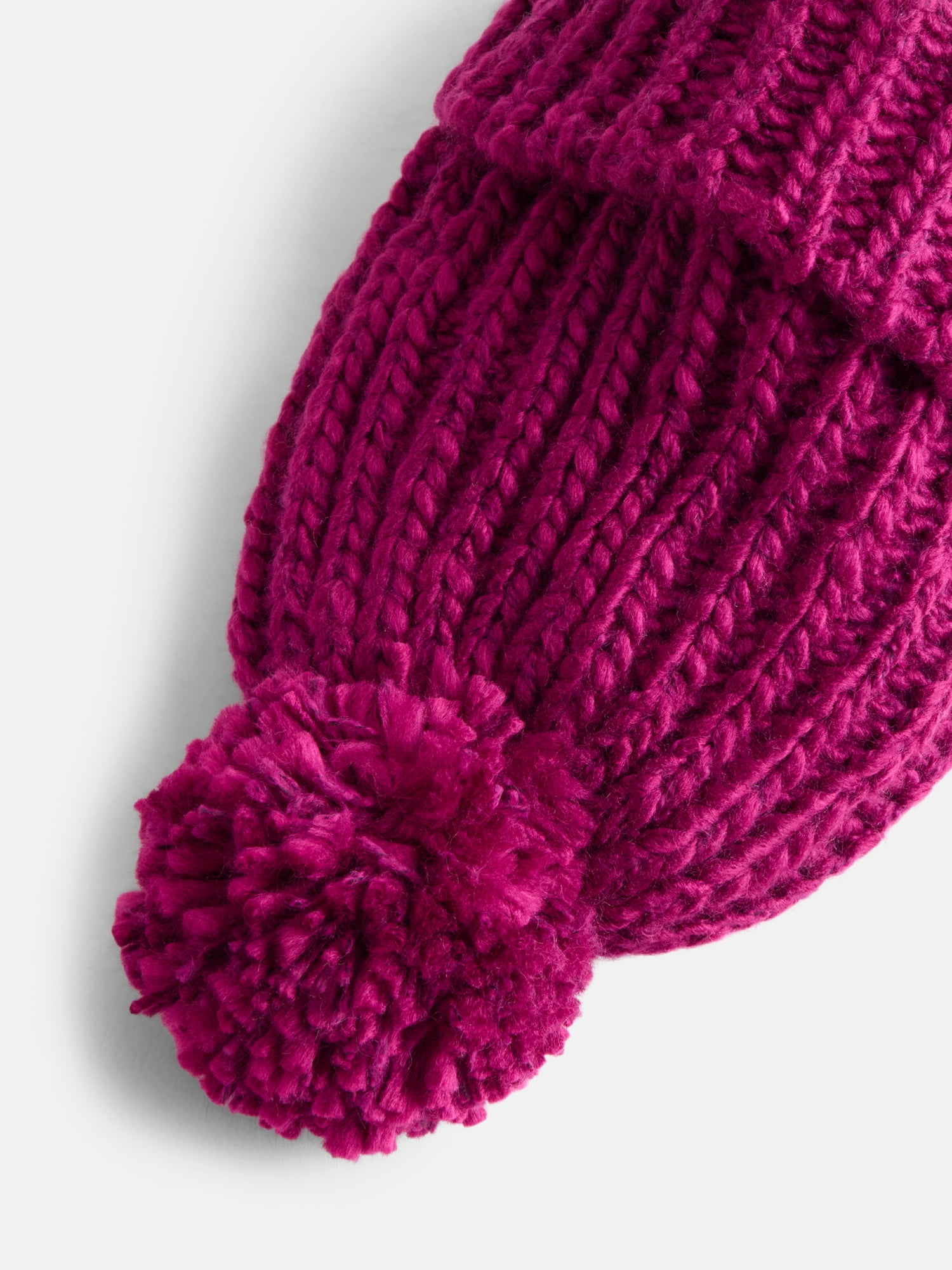 Scenario Women's Chunky Textured Beanie, One Size Fits Most, Velvet Plum