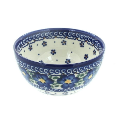 - Polish Pottery Spring Blossom Dessert Bowl