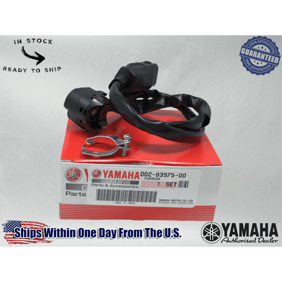 Yamaha OEM (23-25) YZ450F Handlebar Map Switch D02-83975-00-00