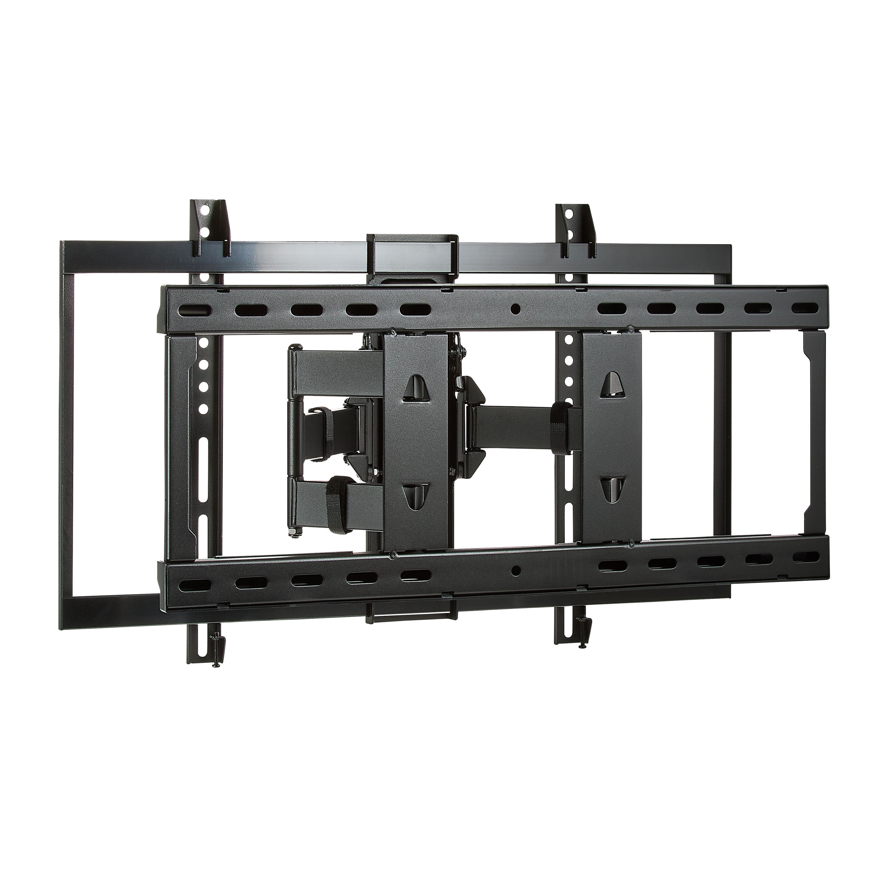 onn Ultra-slim Full Motion TV Wall Mount for 50" to 86" TVs, UL Listed, swivel ±45°, up to +5°/-20° Tilting