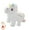 White, variant on Electronic Pet Unicorns Toy Walking Interactive Plush Doll Toy Vibrating Automatic Moving Stuffed For Baby Kids