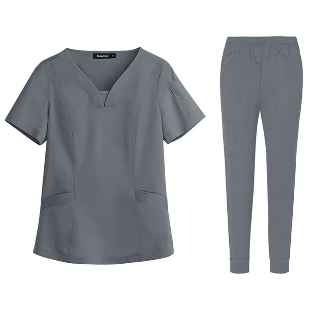 Uniforme médico enfermera médica Salón belleza Sabla Unisex-Cinco para mujeres hombres