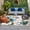Gray, variant on Teal Tulip Butterfly Outdoor Rug 5x8 Ft, Non Slip Washable Area Rug, Beige Turquoise Floral Grey Wooden Patio Rugs Carpet Runner, Large Floor Mat for Indoor/Outdoor Deck Porch Camping