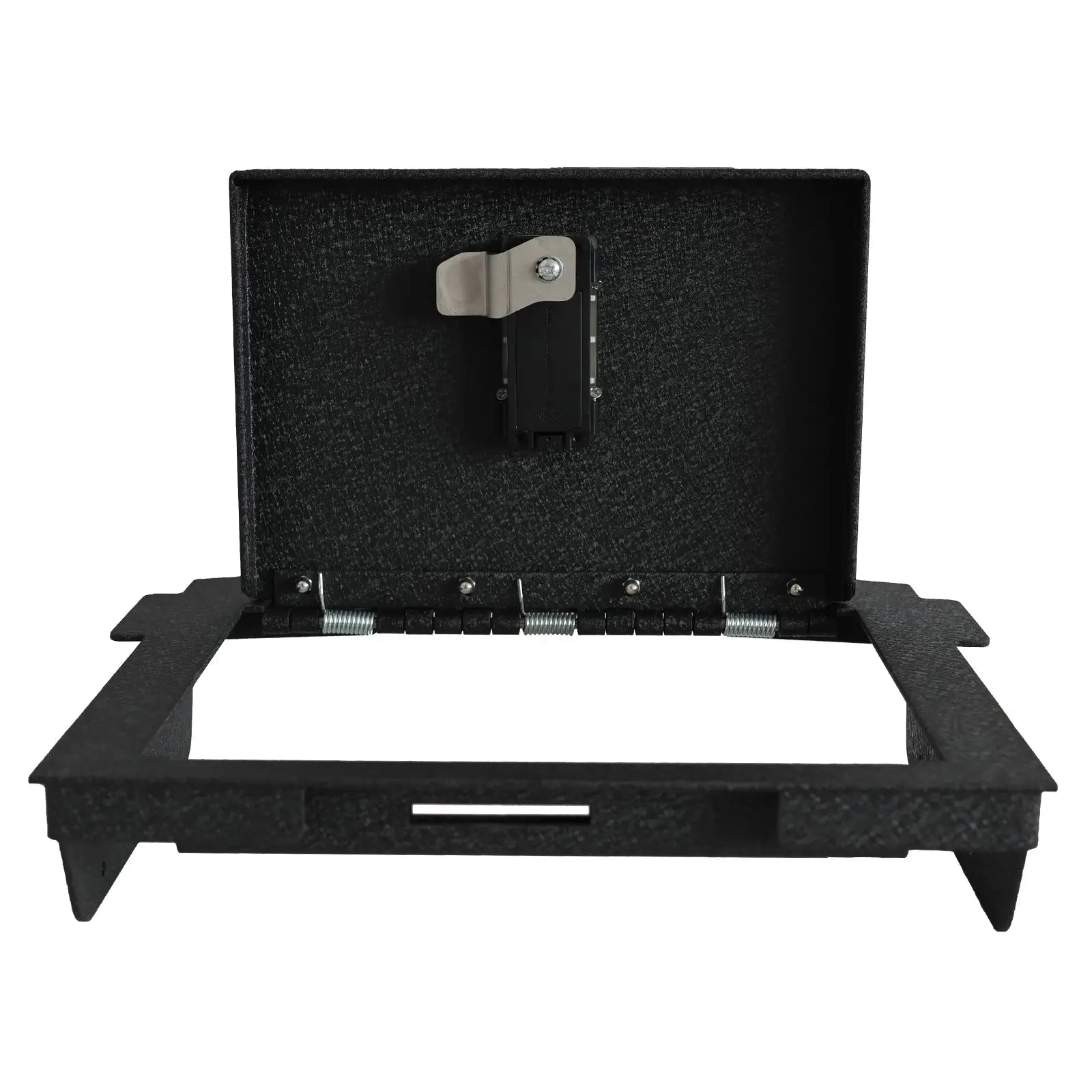 Center Console Safe Gun Safe, WASAI Premium In-vehicle Console Gun Vault Lockbox Compatible with Dodge Ram TRX 2021-2024, for Dodge Ram Rebel GT 2022-2024, Fingerprint Lock with Backup Key.