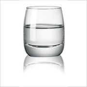 Cool Shot Glass, 2 oz. Crystal Shot Glass, Set of 6