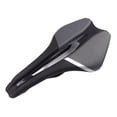 thumbnail image 3 of Road Bike Hollow Saddle Ventilación Cojín suave Raya blanca Zulema Reemplazo de asiento de bicicleta, 3 of 8