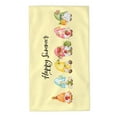 thumbnail image 1 of Fotbe Hello Summer Gnome Toalla Premium con Patrón, Toalla de Microfibra de Secado Rápido, Ligera y Altamente Absorbente (27.5x16in), Ideal para Uso Diario, 1 of 6
