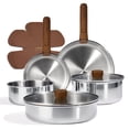 thumbnail image 1 of Juego de utensilios de cocina CAROTE Tri-Ply de acero inoxidable 13 piezas, 1 of 8
