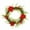 Multicolor, variant on Flameless LED Christmas Wreath with Simulated Candles - Rattan & Plastic Holiday Decor for Doorway, Fireplace, Table - Warm White Lights Indoor Outdoor Use