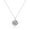 Silver, variant on Trend Seashells Locket Necklace DIY Photo Pendant Neck Chain Fashion Neckwear