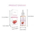 thumbnail image 4 of Xihbxyly Suero de Fresa Dorada, Aceite Nutritivo para Una Piel Luminosa, Fórmula Antiedad Que Reduce Las Líneas de Expresión, Tratamiento Hidratante para Piel Seca, Ideal para Todo Tipo de Piel, Tama, 4 of 7