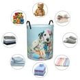 thumbnail image 6 of Goofa A Funny Little Dalmatian Puppy Printed Circular Hamper,Laundry Basket with Handles,Storage Baskets Foldable,Large Capacity Laundry Hamper-, 6 of 8