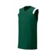 thumbnail image 1 of Camisa musculosa con cuello en V para el control de la humedad juvenil BOSQUE/ BLANCO M A4 NB2340, 1 of 1