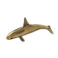 thumbnail image 2 of Escultura de delfín de latón, decoración del hogar, regalo de cumpleaños, artesanías creativas, figura de animal marino de cobre, mini para cafetería,, 2 of 8