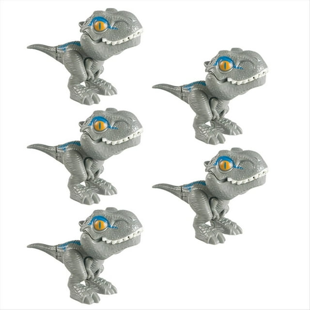 Juguetes para Morder los Dedos con Forma de Huevo de Dinosaurio para Niños, Simulación de Tiranosaurio, Dinosaurio Tiranosaurio, Juguetes Divertidos para Niños, Color Gris