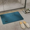 thumbnail image 5 of Honeeladyy Bath Mats for Bathroom Non Slip, Super Absorbent Microfiber Bath Mat Washable, Super Soft Rubber Backing Bathroom Rugs, Cute Bath Mat for Shower Sink, Blue, 24" x 36", 5 of 6
