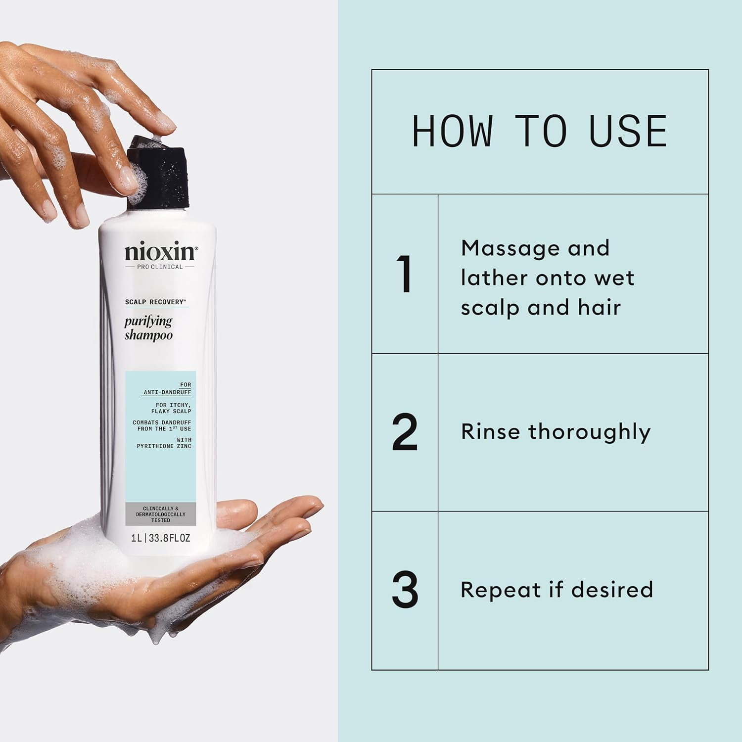 Nioxin Scalp Recovery Purifying Shampoo 33.8 oz