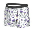thumbnail image 5 of Goofa Lavender Bicycle Printed Men's Boxer Briefs Underwear, Moisture-Wicking Underwear, Trunk,Soft and Breathable Cotton Underwear-X-Large, 5 of 9