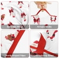 thumbnail image 6 of White Christmas Santa Pattern Toddler Nap Mats for Kids Preschool,50"x20" Sleeping Mat Bag or Kids,Toddler Sleeping Bag,Toddler Nap Mat or Daycare, 6 of 6