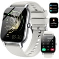 thumbnail image 2 of Reloj inteligente para hombres y mujeres, Smartwatch de 1,85" con llamadas Bluetooth, pulsera de actividad IP68, 2 of 2