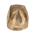 thumbnail image 2 of Peter Grimm Drifter Hats, Woven Straw Hat Unisex, Cowboy & Cowgirl Black, Maverick, 2 of 9