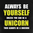 thumbnail image 3 of CafePress - Always Be Unicorn Women's Dark Pajamas - Women's Short Sleeve Print T-Shirt and Pants Dark Cotton Pajama Set, 3 of 7