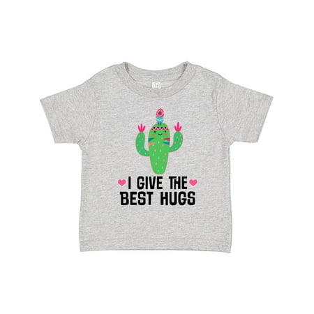 

Inktastic Cactus Cute Girls Best Hugs Gift Toddler Toddler Girl T-Shirt