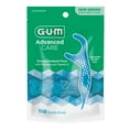 thumbnail image 2 of GUM Advanced Care Floss Picks, Dental Flossers for Adults with Vitamin E and Fluoride, 150 Count, 2 of 10