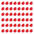 thumbnail image 1 of Miangastore Perles en Vrac Forme de Rose Rouge 50 Pcs, 1 of 8