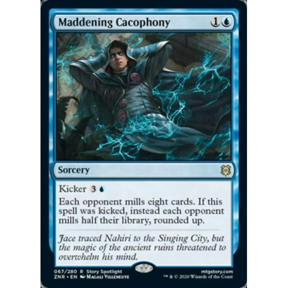 Magic the Gathering - Zendikar Rising - Maddening Cacophony Near Mint