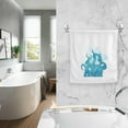 thumbnail image 5 of GZHJMY Octopus Tentacles Curl Towels 100% Cotton Hand Towels for Bathroom 16 x 30 inch, Absorbent Soft & Skin-Friendly, 1 Piece Wash Cloths, 5 of 6