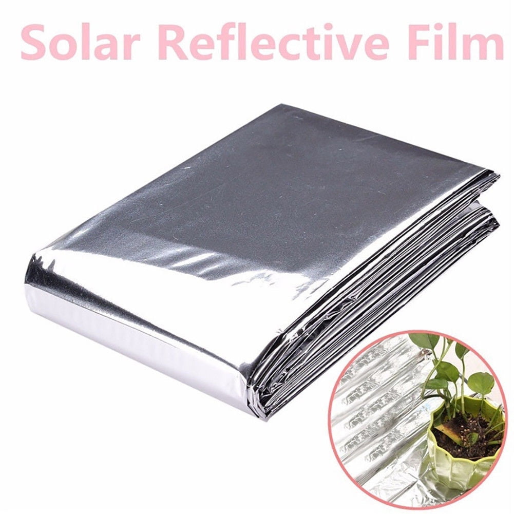 1Pc 210 x 120cm Silver Plant Reflective Film Garden Greenhouse Grow Light Accessories New 1Pc 210 x 120cm Silver Plant Reflective Film Garden Greenhouse Grow Light Accessories New