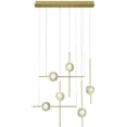 thumbnail image 2 of Eurofase Lighting - Barletta - 36W 6 LED Chandelier-23.5 Inches Tall and 7.75, 2 of 3