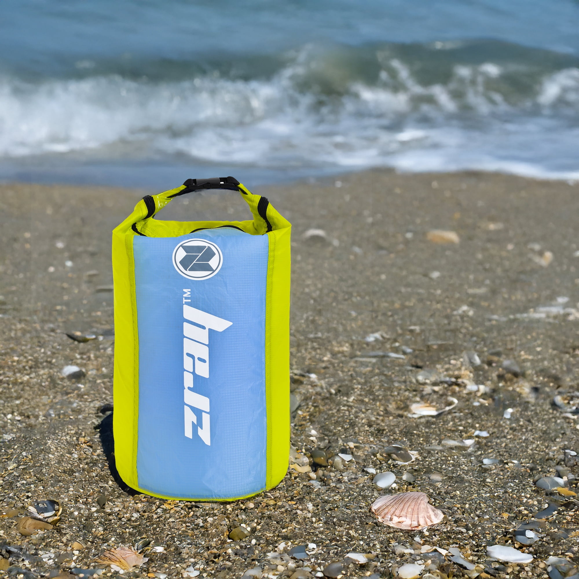 Pool Central 25 Liter - Lime Green Zray Lightweight Waterproof Gear Dry Bag